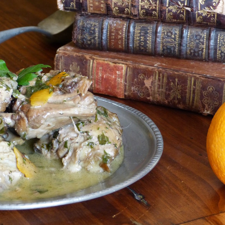 Recette-fricassee-poulet-verjus-orange-1655-les-causeries-culinaires-recettes-ancetres-boutique-cours-cuisine-histoire Recette-fricassee-poulet-verjus-orange-1655-les-causeries-culinaires-recettes-ancetres-boutique-cours-cuisine-histoire