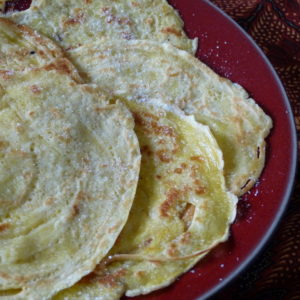 photo des crepes au sucre du Moyen Âge