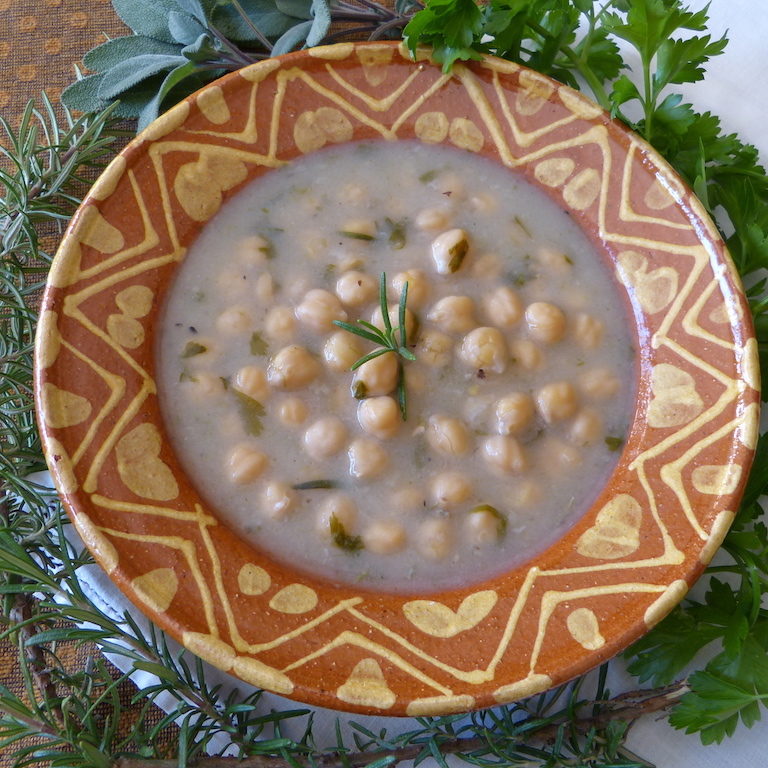 Potage-pois-chiches-cuisine-medievales-les-causeries-culinaires-recette-fait-maison-boutique-saveur-histoire Photo du potage de pois chiches réalisé d'après une recette médiévale