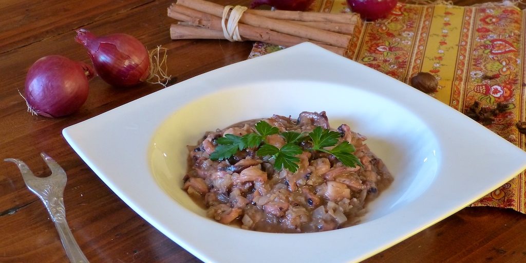 Photo du plat réalisé suivant la recette de 1570