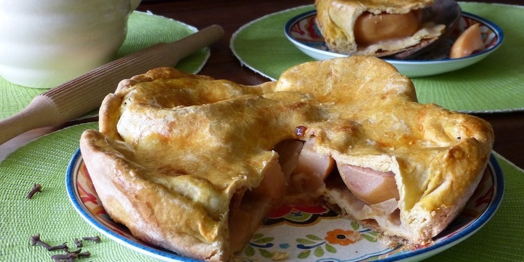 Tourte-coings-les-causeries-culinaires-recette-fait-maison-boutique-saveur-histoire Photo de la recette réalisée suivant la recette médiévale