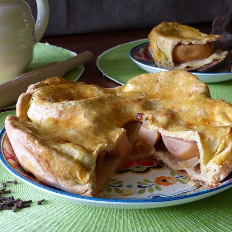 Tourte-coings-les-causeries-culinaires-recette-fait-maison-boutique-saveur-histoire Photo de la recette réalisée suivant la recette médiévale