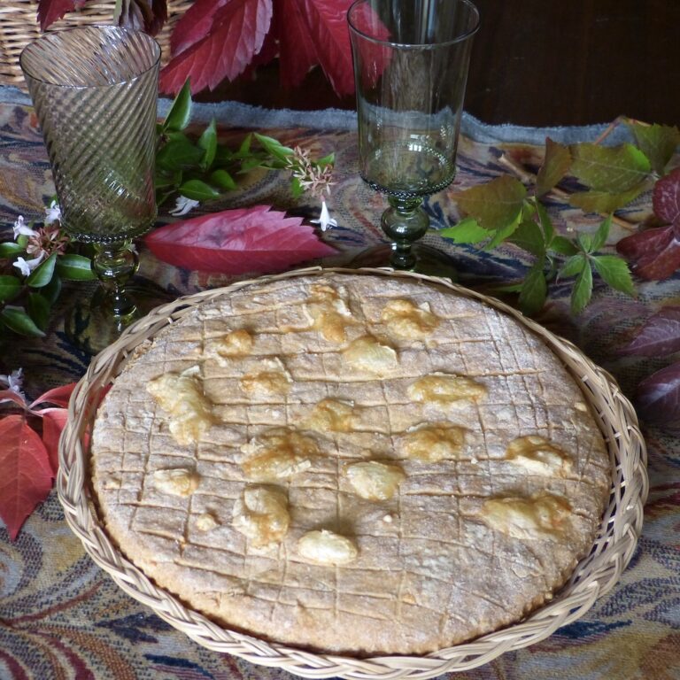 Galette-galeuse-1772-causeries-culinaires-recette-fait-maison-saveur-histoire Photo de la galette réalisée suivant la recette de 1772